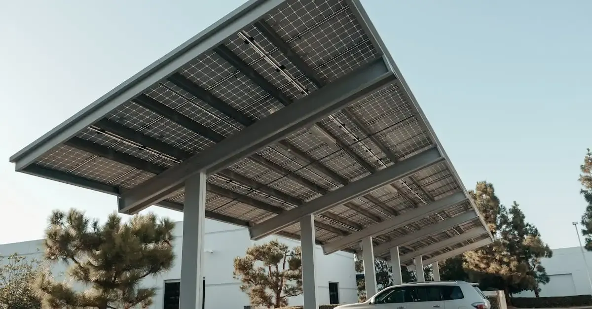 Carport camping-car sans permis de construire