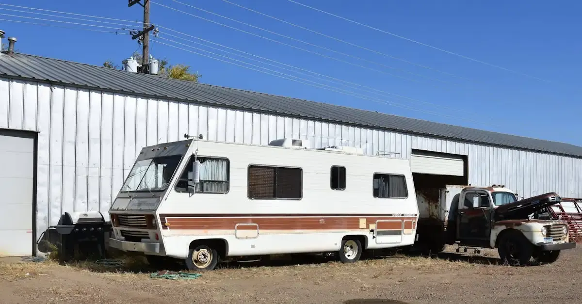Carport camping-car sans permis de construire