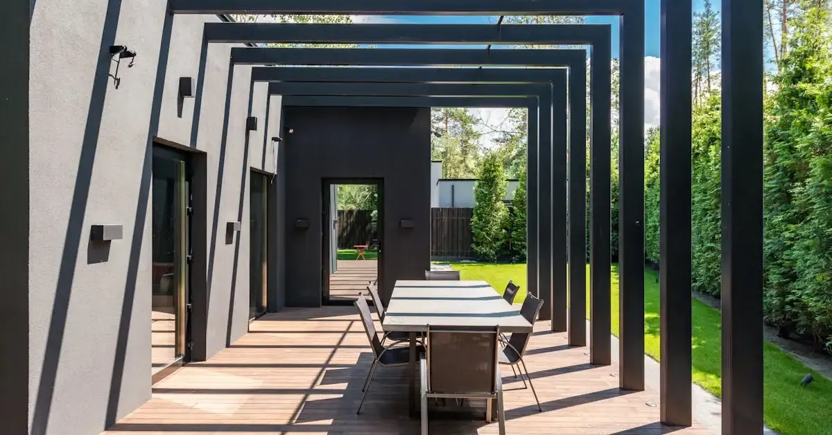 Faut-il un permis de construire pour une pergola ouverte